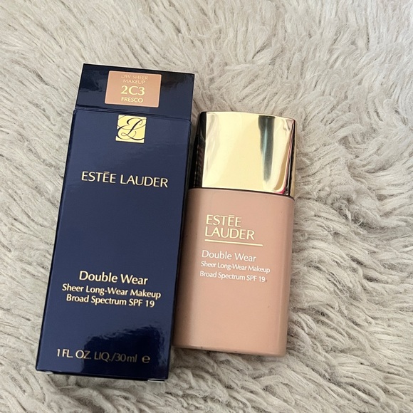 ESTEE LAUDER ~ DOUBLE WEAR SHEER LONG-WEAR MAKEUP ~ 2C3 FRESCO ~ - Picture 1 of 4